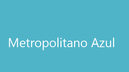 Metropolitano Azul Metropolitano Azul