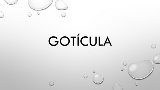 Gotícula Púrpura Gotícula Púrpura