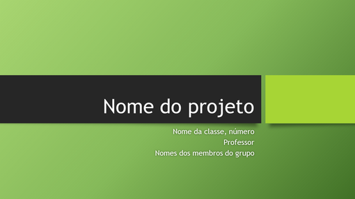 Apresentação do projeto de grupo (Temas Berlim, ecrã panorâmico) Apresentação do projeto de grupo (Temas Berlim, ecrã panorâmico)