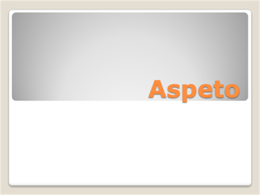 Aspeto Aspeto