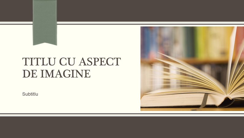 Prezentare academică, proiectare cu linie decorativă și panglică (ecran lat) Prezentare academică, proiectare cu linie decorativă și panglică (ecran lat)