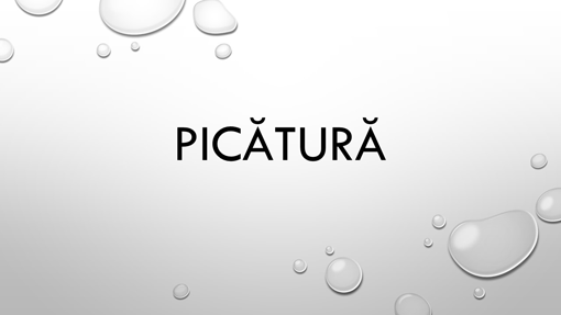 Picătură Picătură