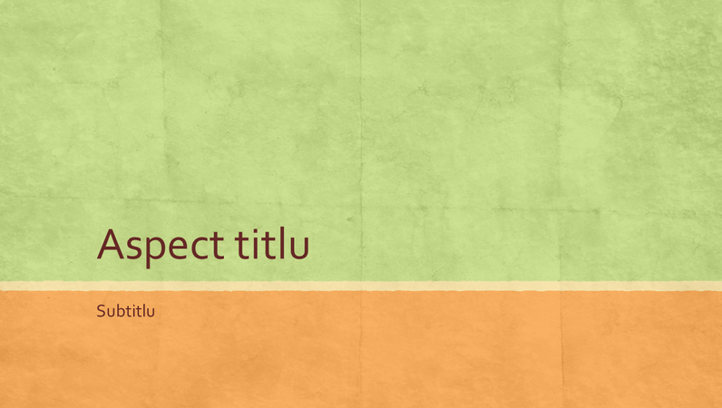 Prezentare Tonuri pământii (ecran lat) Prezentare Tonuri pământii (ecran lat)