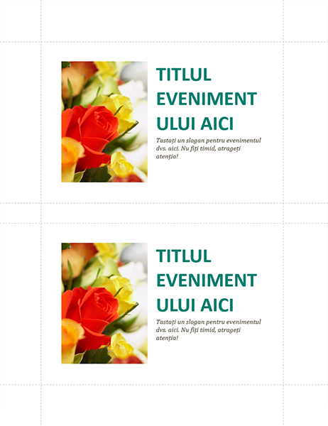 Cărți poștale pentru evenimente de firmă (2 pe pagină) Cărți poștale pentru evenimente de firmă (2 pe pagină)