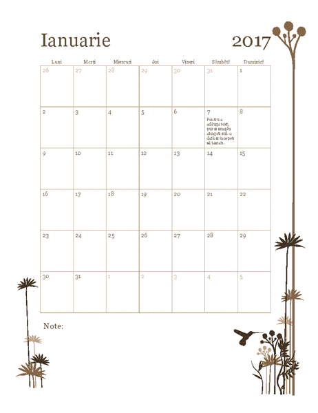 Calendar cu fotografii 2017 (l-d) Calendar cu fotografii 2017 (l-d)