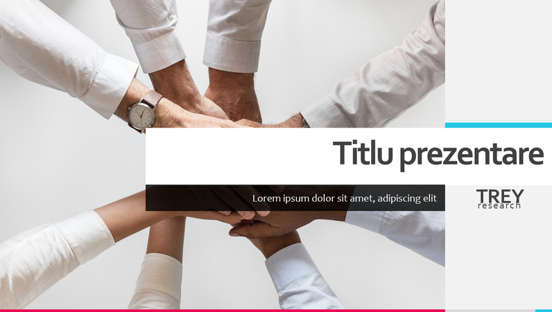 Prezentare de business în alb Prezentare de business în alb