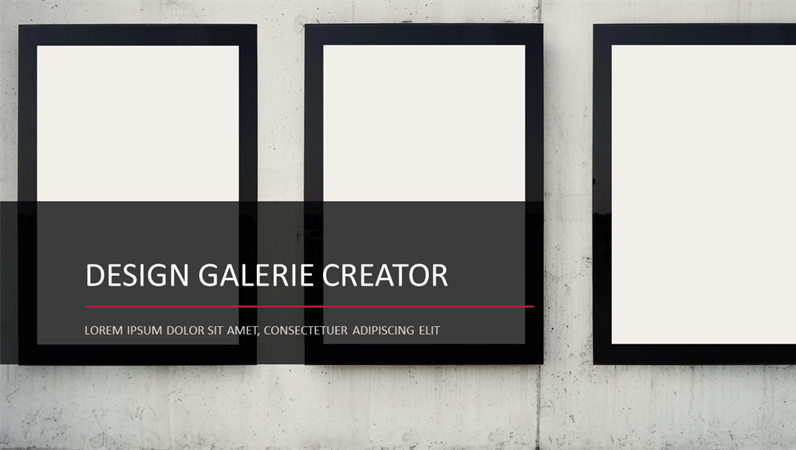 Design Galerie creator Design Galerie creator