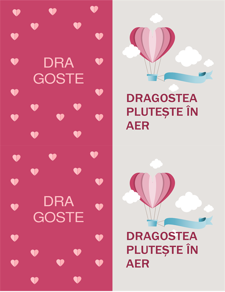 Felicitare de Ziua Îndrăgostiților - Dragostea plutește în aer Felicitare de Ziua Îndrăgostiților - Dragostea plutește în aer