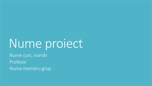 Prezentare pentru proiect de grup (teme Metropolitan, ecran lat) Prezentare pentru proiect de grup (teme Metropolitan, ecran lat)