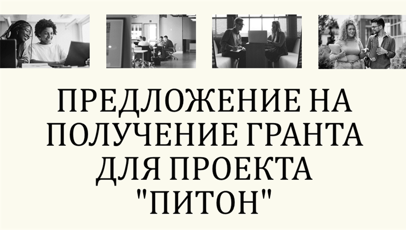 Презентация заявки на грант Презентация заявки на грант