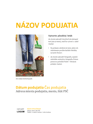 Malý obchodný leták (návrh v zlatej farbe) Malý obchodný leták (návrh v zlatej farbe)