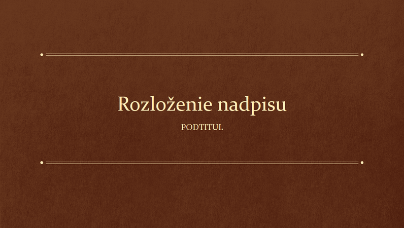 Vzdelávacia prezentácia vo formáte klasickej knihy (širokouhlý formát) Vzdelávacia prezentácia vo formáte klasickej knihy (širokouhlý formát)