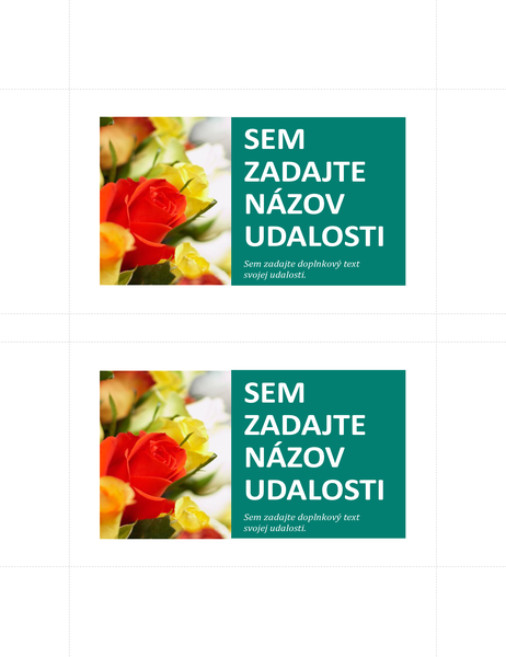 Propagačné pohľadnice (2 na stranu) Propagačné pohľadnice (2 na stranu)