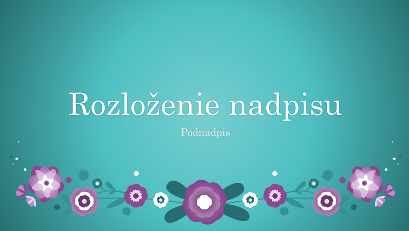 Fialové kvety na modrom pozadí (širokouhlý formát) Fialové kvety na modrom pozadí (širokouhlý formát)