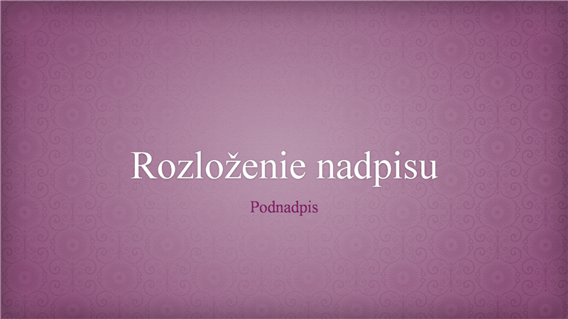 Ružový kvetinový návrh prezentácie s brokátmi (širokouhlý formát) Ružový kvetinový návrh prezentácie s brokátmi (širokouhlý formát)