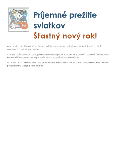 Zimná súprava šablón Zimná súprava šablón