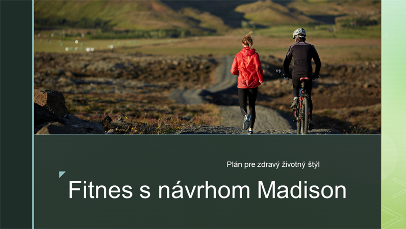 Fitnes s návrhom Madison Fitnes s návrhom Madison