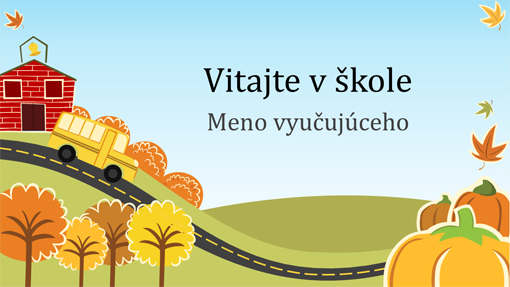 Prezentácia Škola volá (širokouhlý formát) Prezentácia Škola volá (širokouhlý formát)