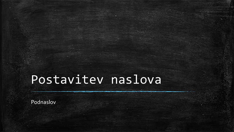 Predstavitev s tablo za izobraževanje (širokozaslonsko) Predstavitev s tablo za izobraževanje (širokozaslonsko)