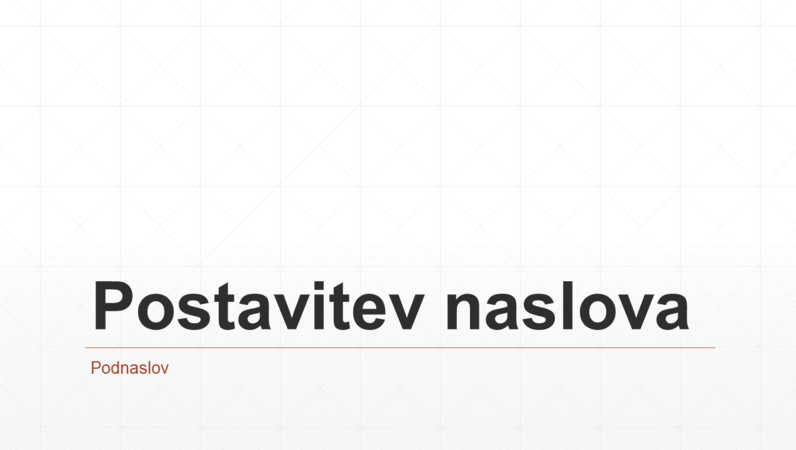 Poslovna predstavitev z mrežo rombastega vzorca (širokozaslonska) Poslovna predstavitev z mrežo rombastega vzorca (širokozaslonska)