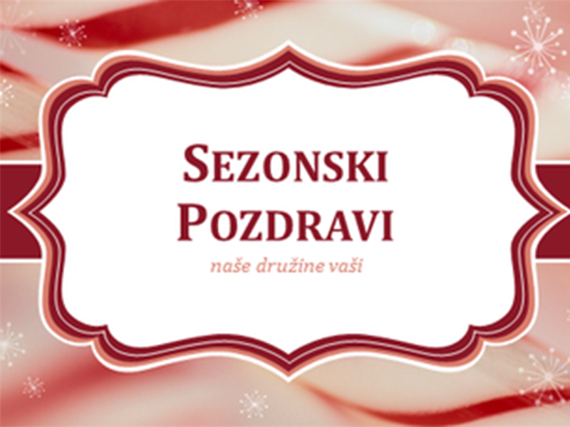 Božične voščilnice s temo sladkorne palčke s spiralo (2 voščilnici na stran) Božične voščilnice s temo sladkorne palčke s spiralo (2 voščilnici na stran)
