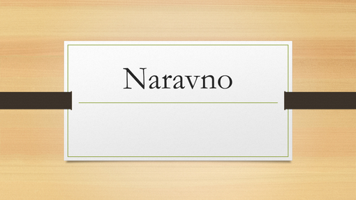 Naravno Naravno