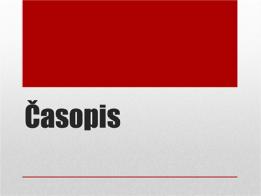 Časopis Časopis