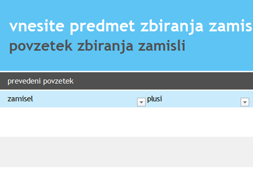 Sodelovanje v razpravi Sodelovanje v razpravi