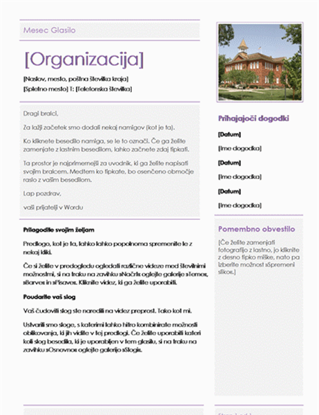 Glasilo za osnovno šolo