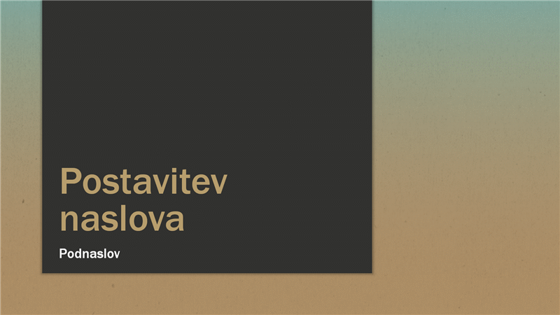 Predstavitev z modro-kožno rjavim prelivom (širok zaslon) Predstavitev z modro-kožno rjavim prelivom (širok zaslon)