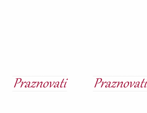 Elegantna povabila Elegantna povabila