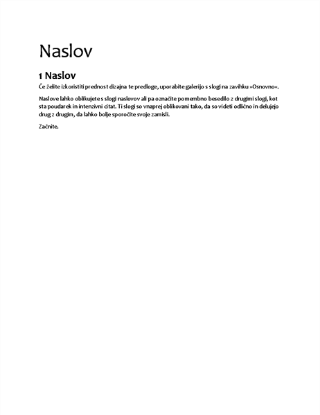 Načrt s specifikacijo (prazno) Načrt s specifikacijo (prazno)