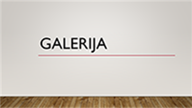 Galerija Galerija