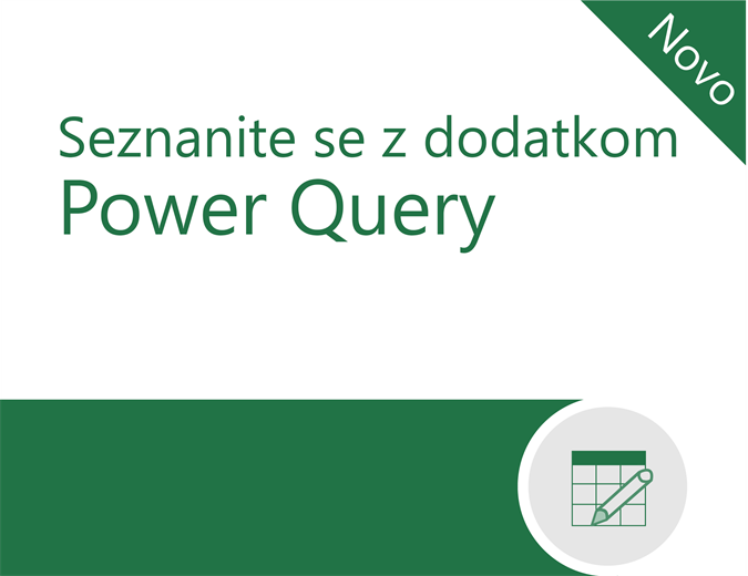 Vadnica za dodatek Power Query Vadnica za dodatek Power Query