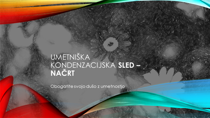 Načrt z umetniškim dizajnom sledi pare Načrt z umetniškim dizajnom sledi pare