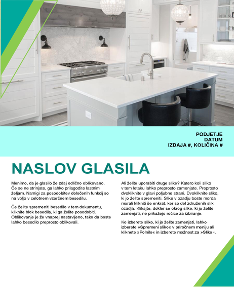 Glasilo o oblikovanju notranjih prostorov Glasilo o oblikovanju notranjih prostorov
