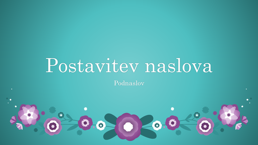 Vijolične rože na modri podlagi (širok zaslon) Vijolične rože na modri podlagi (širok zaslon)