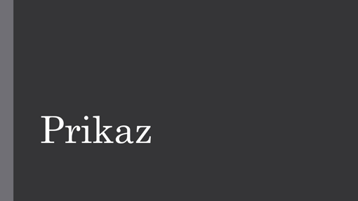 Prikaz Prikaz
