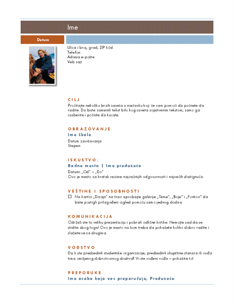 Biografija sa fotografijom (tema Medijana) Biografija sa fotografijom (tema Medijana)