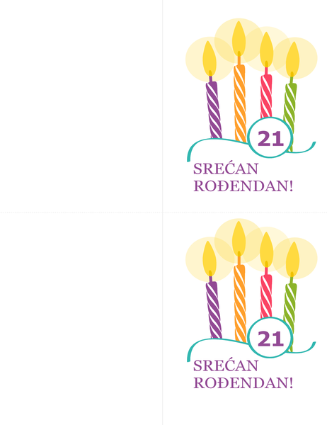 Rođendanske čestitke za ključne rođendane (2 po stranici, za Avery 8315) Rođendanske čestitke za ključne rođendane (2 po stranici, za Avery 8315)
