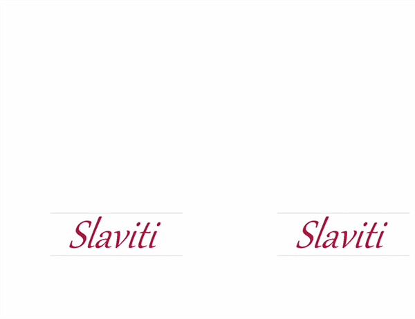 Elegantna pozivnica Elegantna pozivnica