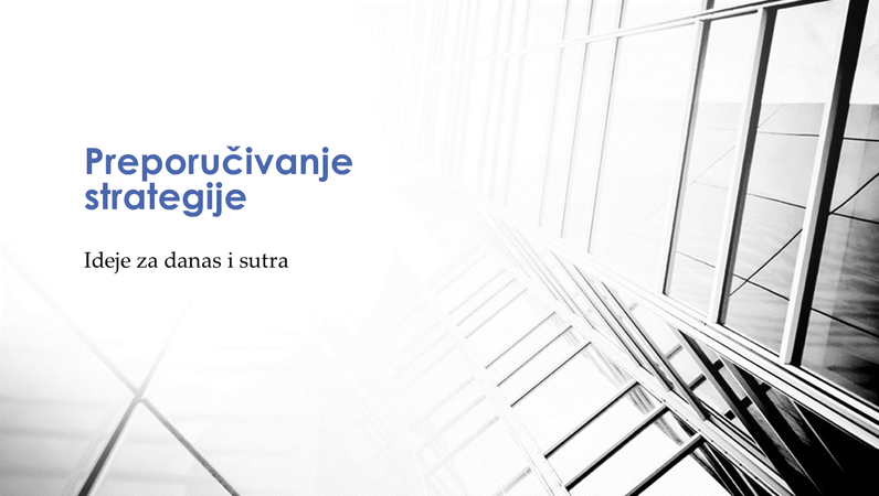 Prezentacija poslovne strategije Prezentacija poslovne strategije