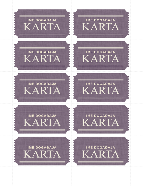 Osnovne karte Osnovne karte
