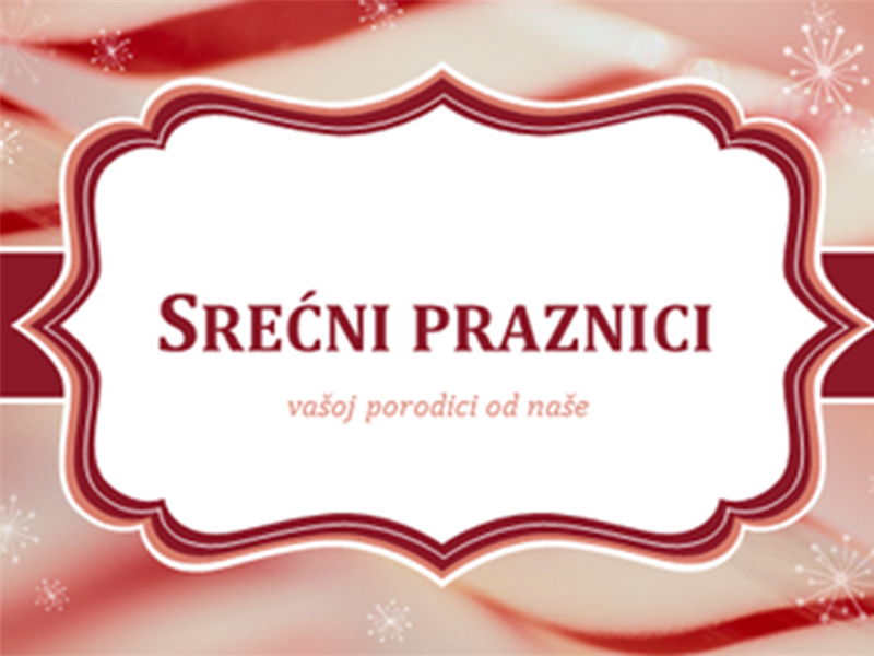 Božićne čestitke slatki štapići (2 po stranici) Božićne čestitke slatki štapići (2 po stranici)