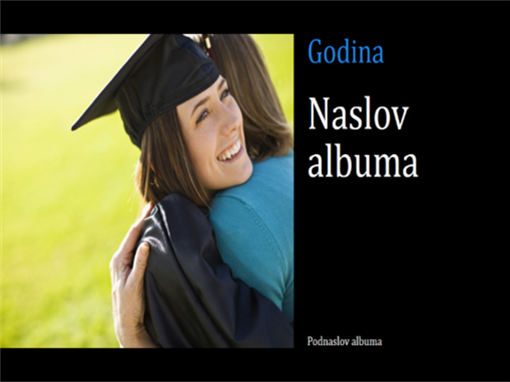 Foto-album sa mature, crni (široki ekran) Foto-album sa mature, crni (široki ekran)