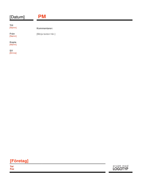 Företags-PM (röd) Företags-PM (röd)