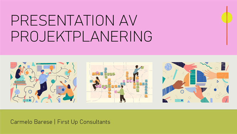 Presentation av affärsprojektplan (bredbild) Presentation av affärsprojektplan (bredbild)