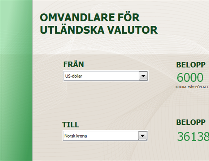 Valutaomvandlare Valutaomvandlare