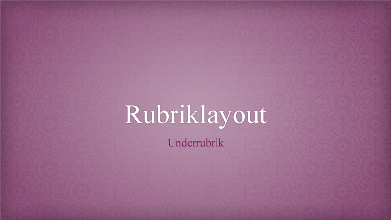 Presentation – rosablommig brokad (bredbild) Presentation – rosablommig brokad (bredbild)