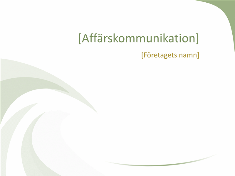 Bilder med affärsdesign (designen Grön våg) Bilder med affärsdesign (designen Grön våg)